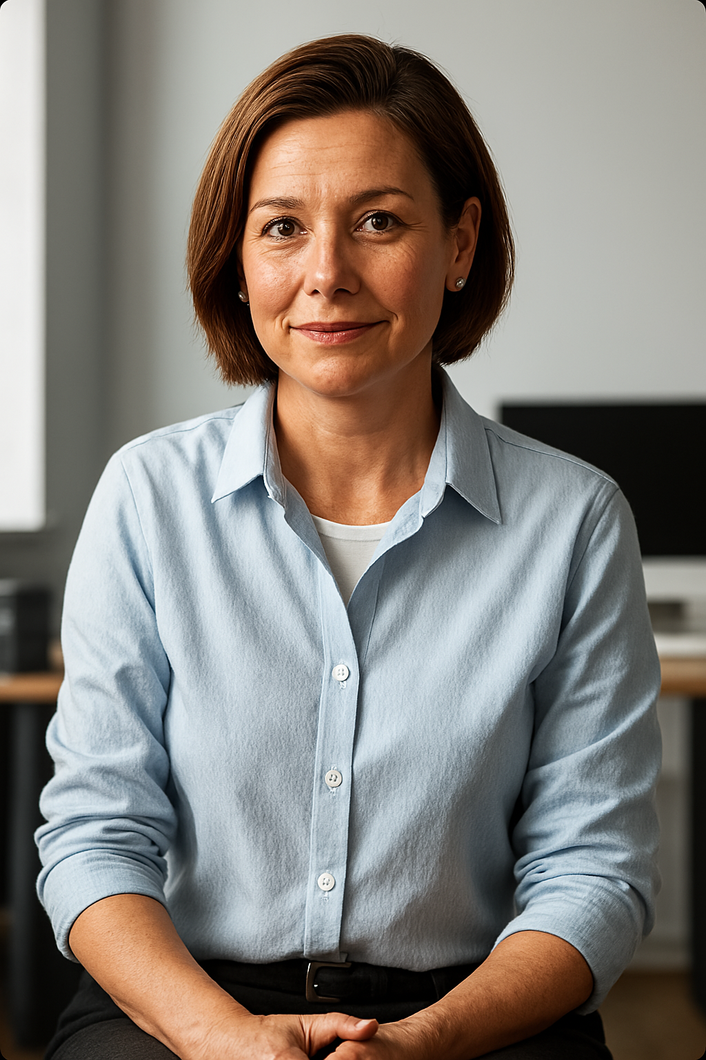 Illustration der KI-Buchhalterin Jessy