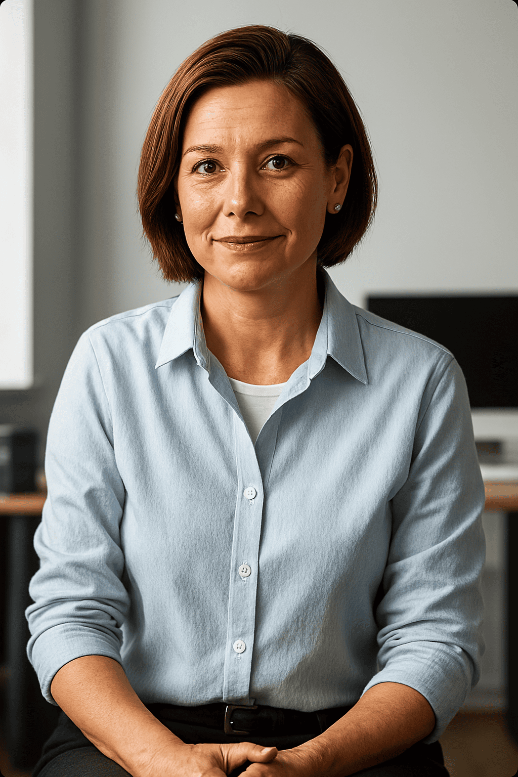 Illustration der KI-Buchhalterin Jessy